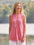 Cameo Sleeveless Blouse - Coral
