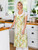 Butterfly Farmhouse Apron - Ecru
