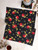 Apple Tea Towel Set of 2 - Black