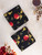 Apple Tea Towel Set of 2 - Black