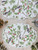 Chickadee Quilted Placemat Set of 4 - Ivory