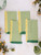 Chambray Cottage Napkin Set of 4 - Green Gold