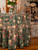 Winter Rose Round Cloth - Forest Green