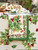 Snowberry Napkin Set of 4 - Ecru
