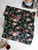 Winter Rose Tea Towel Set of 2 - Black