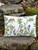 Chickadee Cushion with Filler - Winter Mint