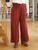 Johanna Stripe Pant - Scarlet