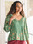 Sweet Georgia Blouse  - Green