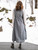 Portsmouth Stripe Pinafore Dress - Natural Navy