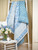 Floating Blossom Throw - Blue