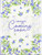 Blueberries Luncheon Napkin Set of 4 - Soft White
