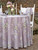 Cottage Rose Round Cloth - Lavender