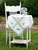 Clara's Embroidered Tea Cloth - White