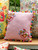 Festive Embroidered Cushion with Filler - Multi