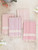 Homespun Napkin Set of 4 - Rose