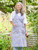 Ajmeer Farmhouse Apron - Periwinkle