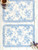 Rosalind Ruffle Placemat Set of 2 - Blue