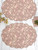 Somerset Quilted Placemat Set of 4 - Cafe