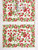 Love Strawberries Canvas Placemat Set of 4 - Soft White