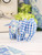 Mini Check Elephant Sewing Kit - Blue