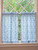 Oasis Cafe Curtain Set of 2 - Mist