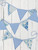Trading Patchwork Pennant - Blue