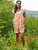 Dancing Flower Short Overall - Yellow