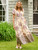 Colette Hostess Dress - Ecru