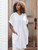 St Tropez Eyelet Tunic - White