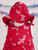 Poodle Baby Sunhat - Red