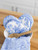 Blue Skies Patchwork Mini Mitt Set of 2 - Blue
