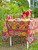 Hello Pineapple Tablecloth - Fuchsia