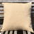 Herringbone Driftwood pure wool tweed cushion cover