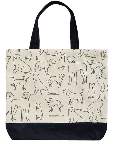 Love My Dog Canvas Tote  Shopping Bag for Dog Lovers – Mission Driven