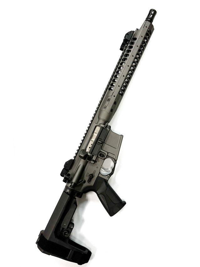 LWRC IC-A5 12.7" 5.56 Pistol Tungsten Grey