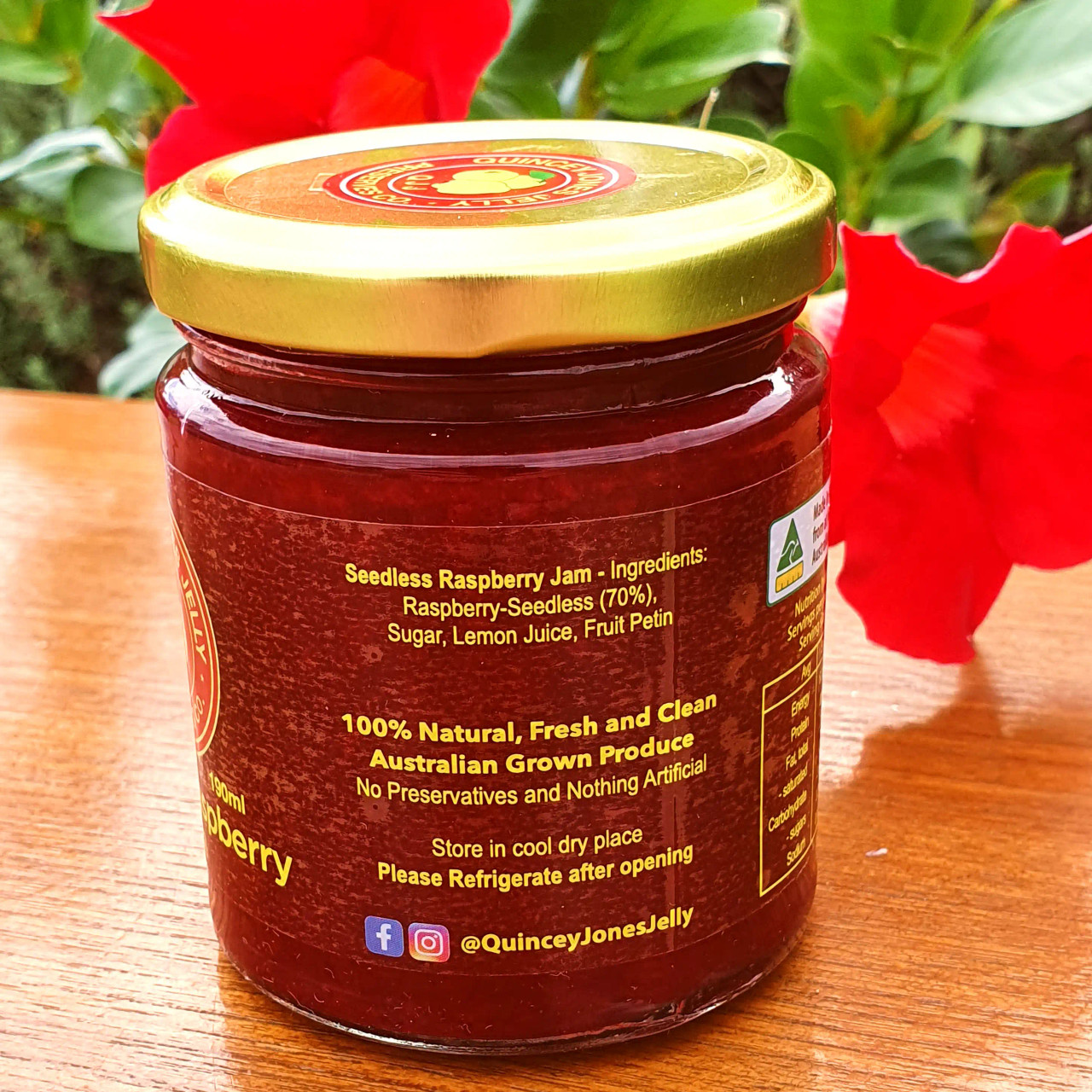 Seedless Raspberry Jam