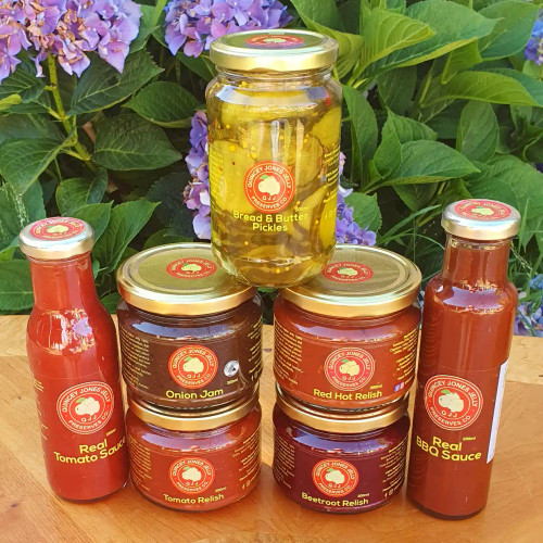 QJJ Ultimate Preserves Value Pack with six small-batch favourites on display