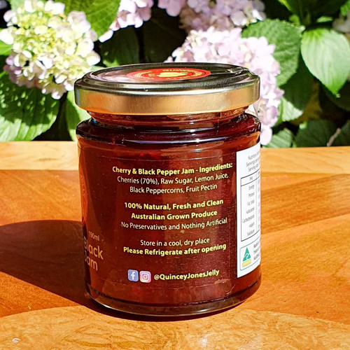 Cherry and Black Pepper Jam