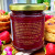 Quincey Jones Jelly brand story label on Strawberry Jam jar – handcrafted along the Murray River