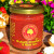 Rhubarb, Strawberry & Rose Jam – 270ml front label by Quincey Jones Jelly Preserves Co.