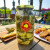 Front view of Pickled Zucchini Slices jar (500ml)