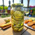 Ingredients panel of Pickled Zucchini Slices (clean label, no additives)