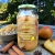Ingredients label for Quincey Jones Pear Compôte listing Australian pears, water, sugar, cinnamon sticks, star anise, cardamom, ginger, lemon juice and vanilla bean