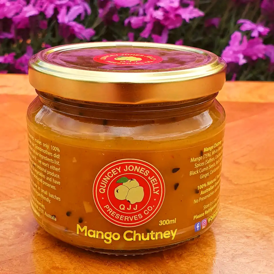 Mango Chutney 300ml jar – sweet and spicy small-batch chutney Mango Chutney 300ml jar – sweet and spicy small-batch chutney