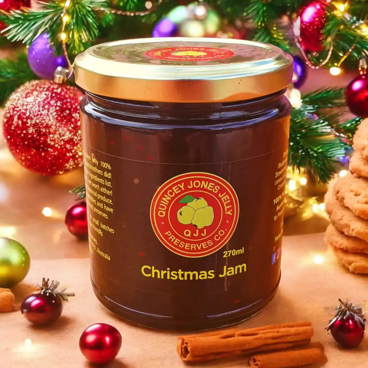 Christmas in July Jam – festive preserve with berries and spices Christmas in July Jam – festive preserve with berries and spices