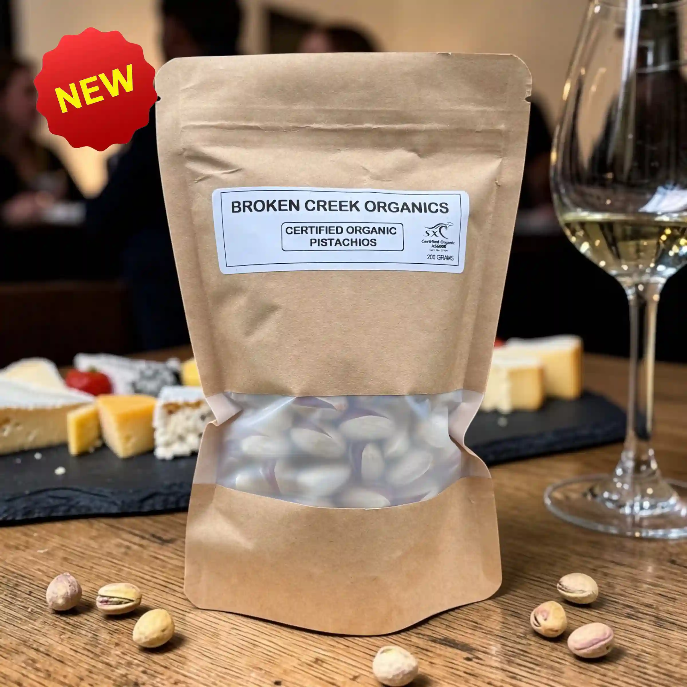 Certified Organic Pistachios