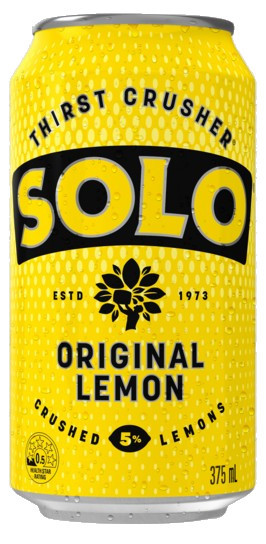 Solo Original Lemon 375ml