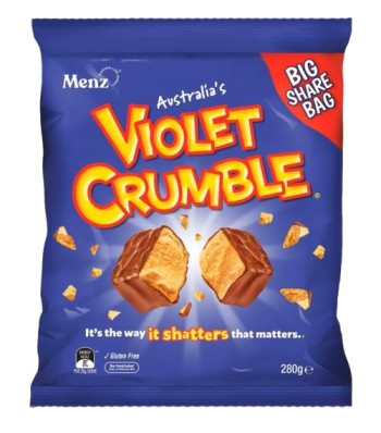 Robern Menz Violet Crumble Big Share Bag (280g)