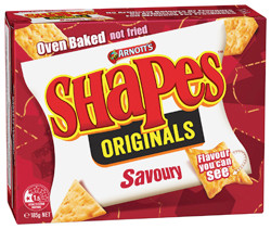 Arnotts Shapes - Savoury (185g)