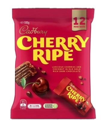 Cadbury Cherry Ripe Sharepack (180g)